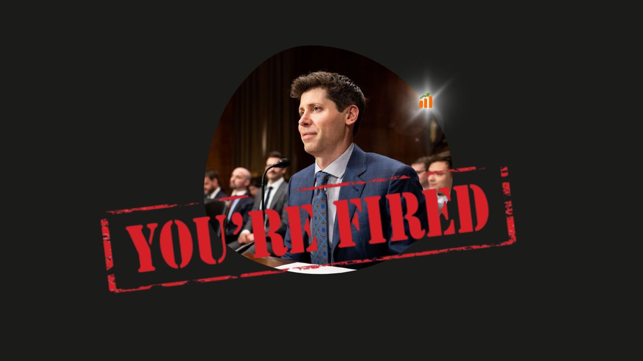 Sam Altman Fired 💥 OpenAI CEO got sacked by the Board