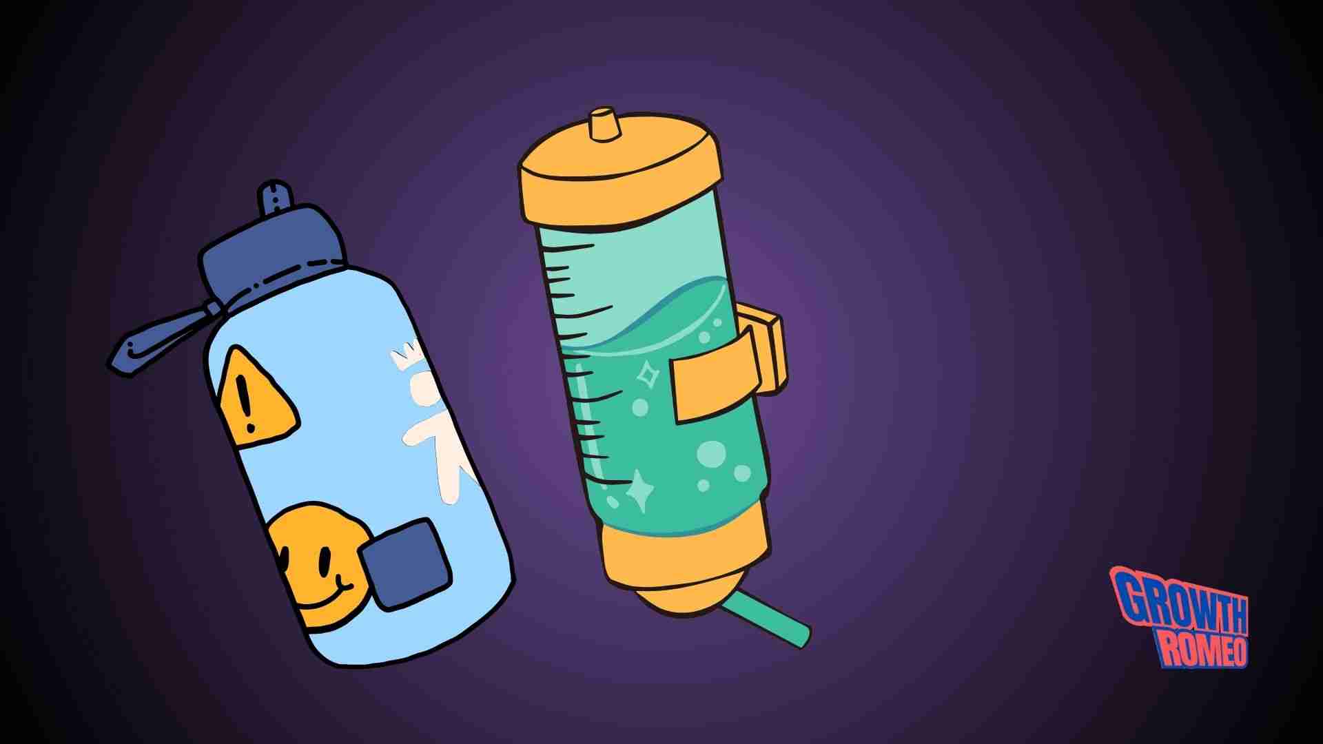 Revolutionize Hydration with Self-Cleaning Water Bottles Business Idea